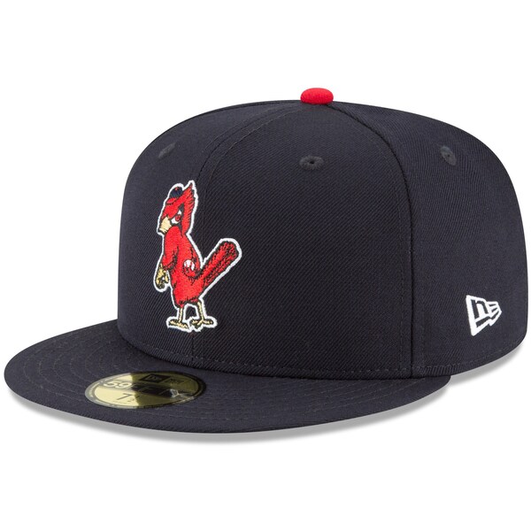 MLB カージナルス 帽子 クーパーズタウン Cooperstown Collection Logo 59FIFTY Fitted ニューエラ/New Era ネイビー