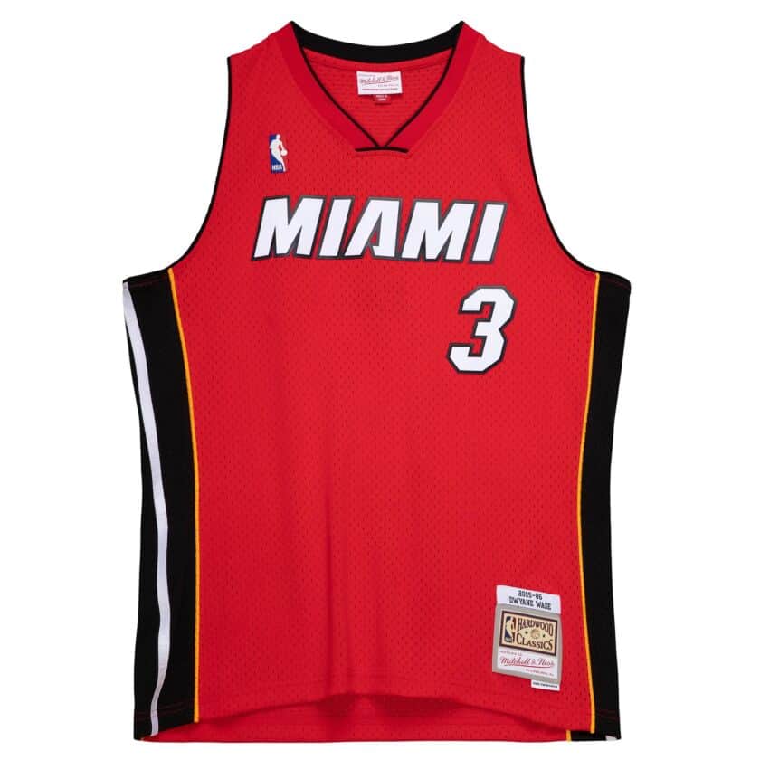 NBA ドウェイン・ウェイド マイアミ・ヒート ユニフォーム スウィングマン オルタネイト 2005-06 ミッチェル&ネス/Mitchell & Ness|MLB.NBAグッズショップ SELECTION