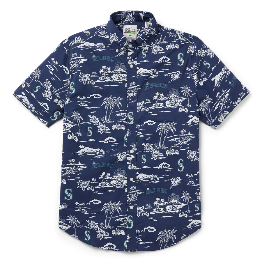 ハワイ製 reyn spooner × MLB CUBS カブス アロハシャツ ハワイ製 reyn spooner × MLB CUBS カブス アロハシャツ - メルカリ