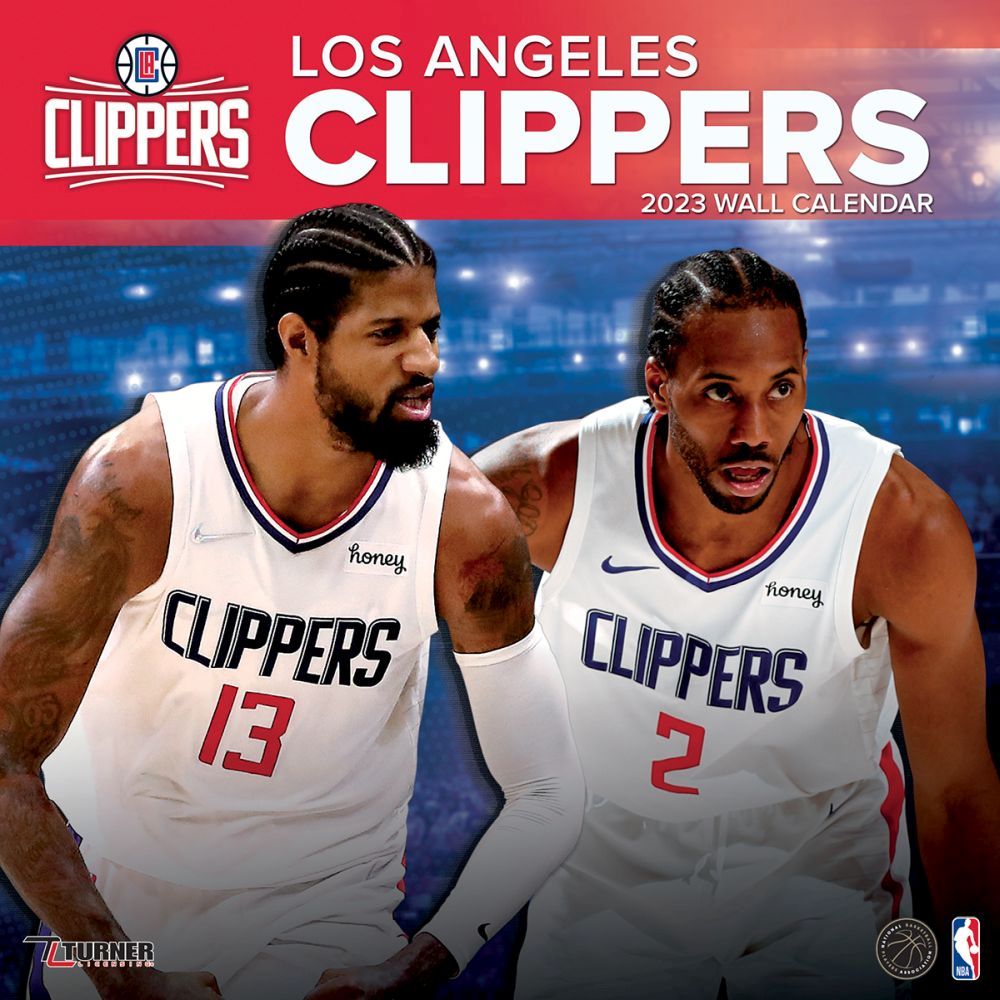 NBA クリッパーズ カレンダー 2023年 12x12 チーム 壁掛け Calendar Turner 5,601円