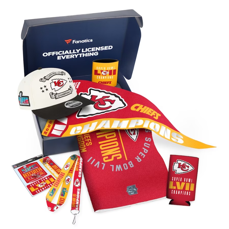 【楽天市場】NFL チーフス ギフトボックス 第57回 スーパーボウル 優勝記念 Pack Gift Box Fanatics：MLB.NBA