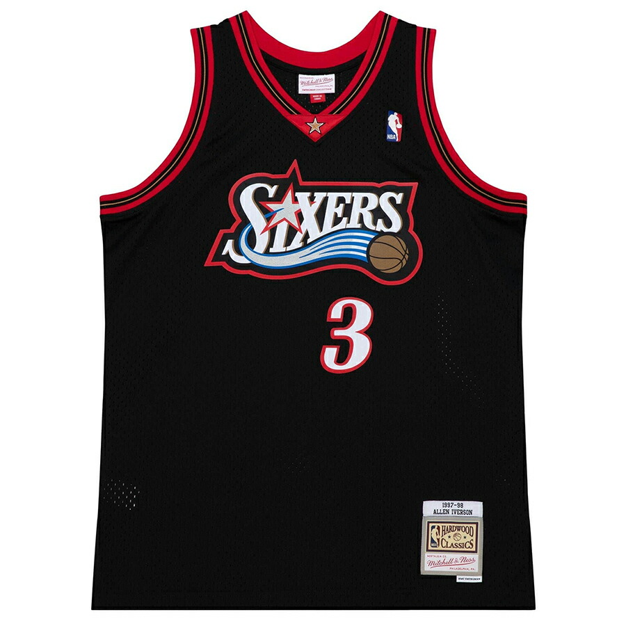 NBA コービー　アイバーソン　ユニホーム　チャンピオン製 楽天市場】NBA アレン・アイバーソン 76ers ユニフォーム