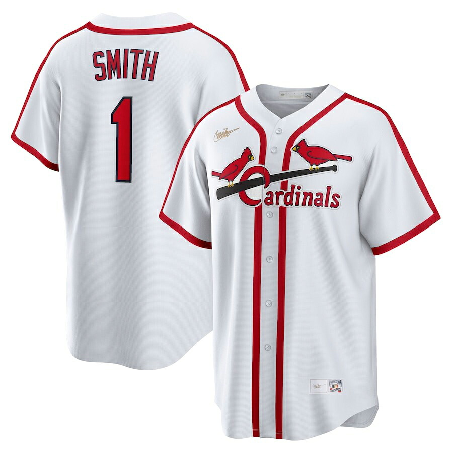 MLB オジー・スミス カージナルス 制服 クーパーズタウン ティーシャツ 老人ホーム ナイキ/Nike 白いこと
