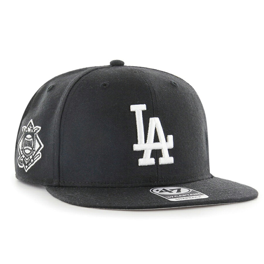 MLB ドジャース キャップ Sure Shot Captain Cap 47Brand ブラック