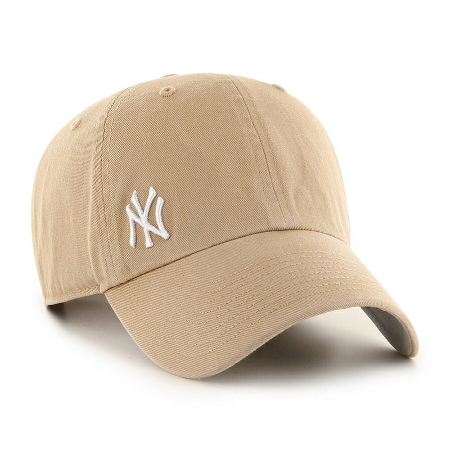 MLB ヤンキース キャップ Suspense Clean Up Cap 47Brand カーキ
