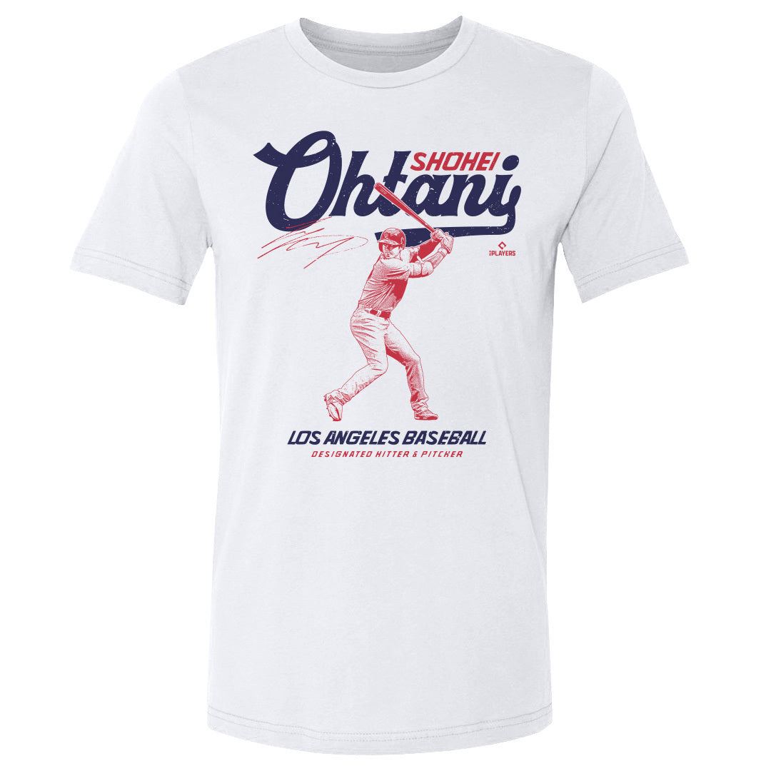MLB 大谷翔平 エンゼルス Tシャツ Los Angeles A Vintage 500Level ホワイト