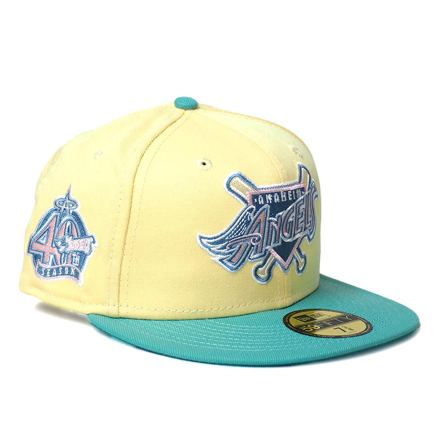 New Era エンジェルス 50周年記念 キャップ 59FIFTY NEW ERA MLB エンゼルス キャップ 50周年記念 59FIFTY Fitted