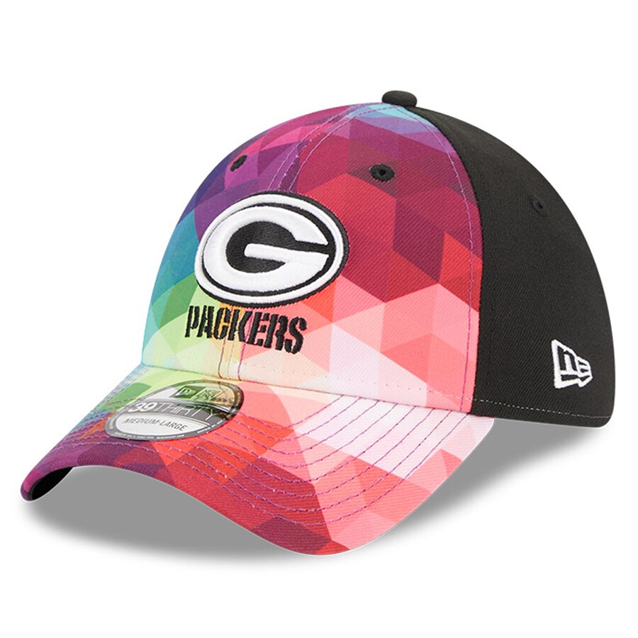 NFL パッカーズ 旗がしら クルーシャルキャッチ 2023 39THIRTY Flex Cap ニュー内鰓/New Era サクラ色