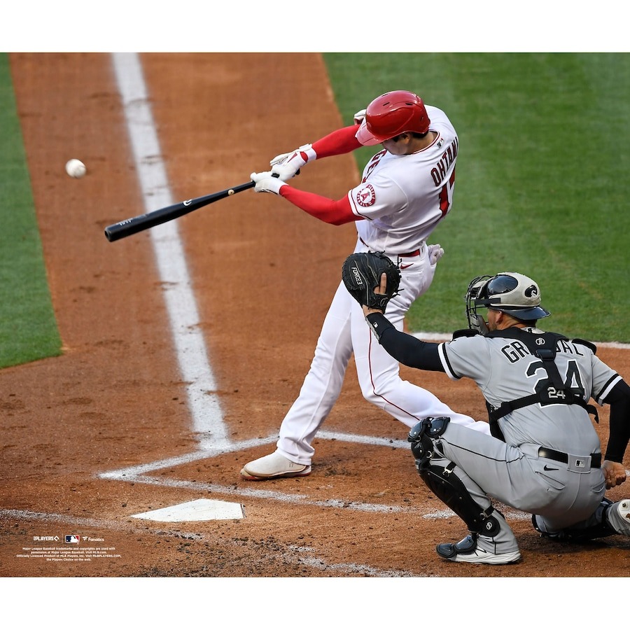 MLB 大谷翔平 エンゼルス Unsigned Home Run フォトグラフ Fanatics Authentic