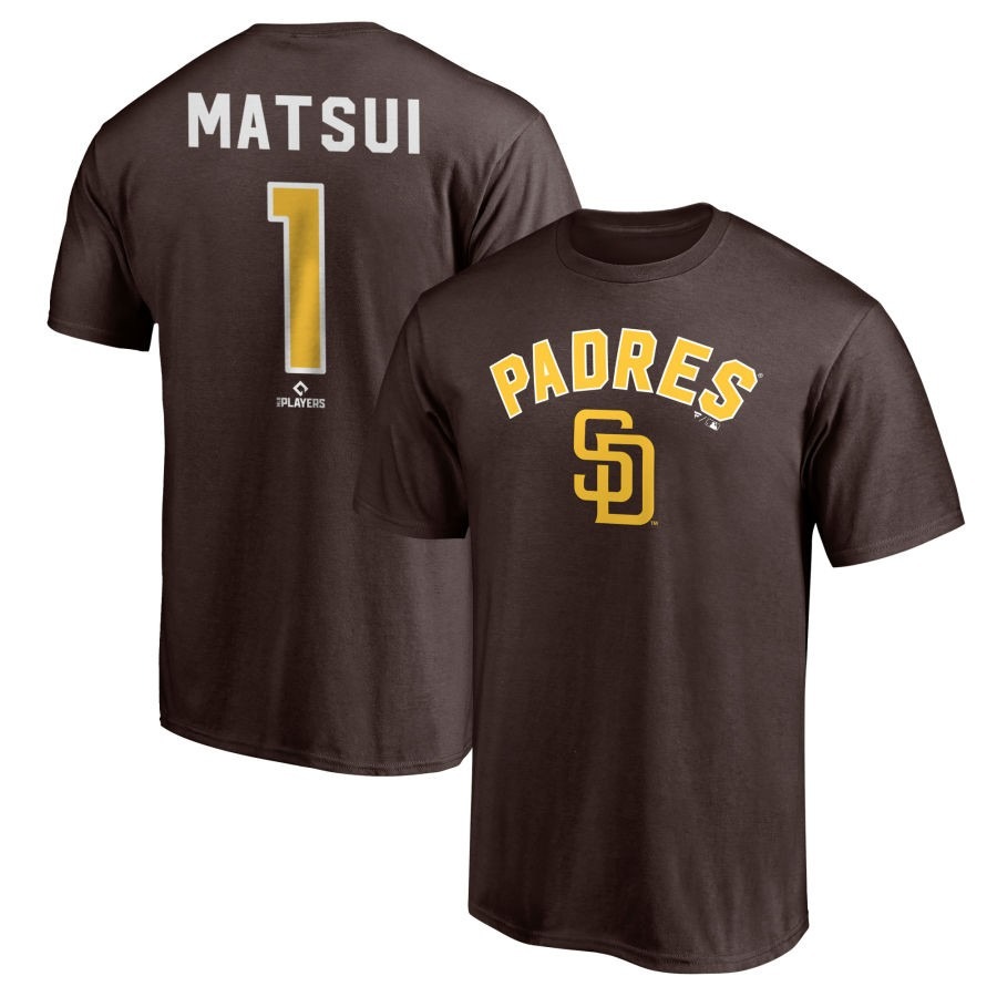 Nike SAN DIEGO ユニフォーム MATSUI 1 San Diego Padres Nike Uniform, Padres Uniform | Japan MLB