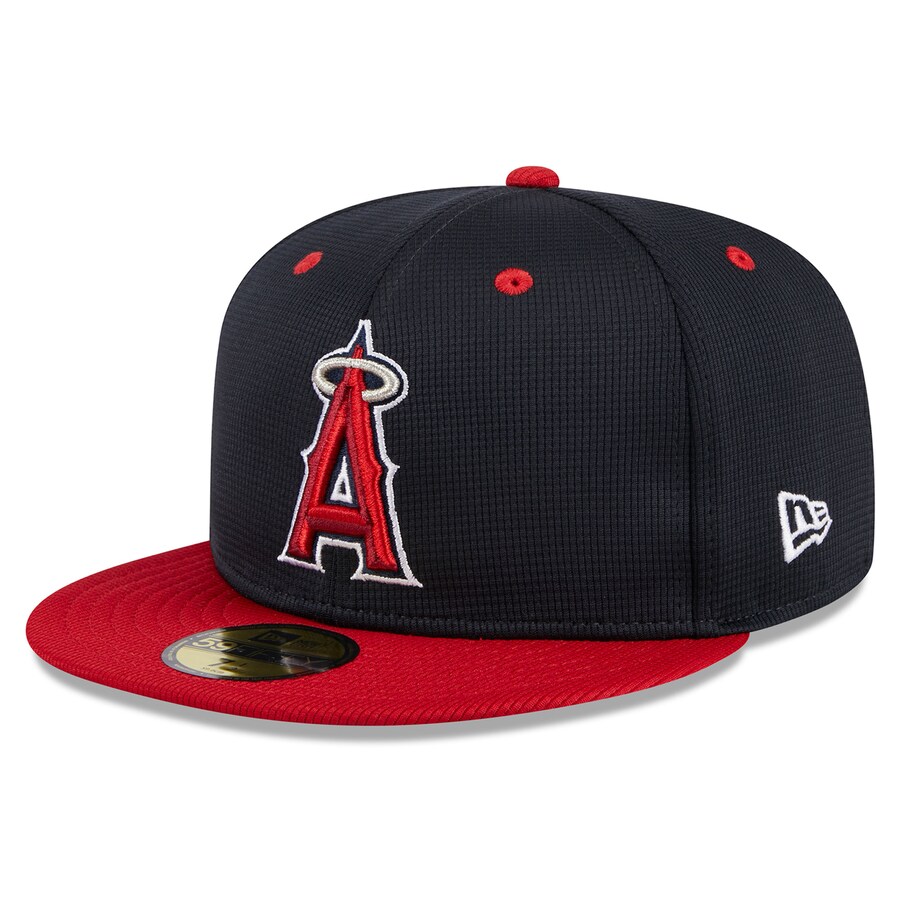 MLB エンゼルス キャップ 2024 バッティングプラクティス 59FIFTY Batting Practice ニューエラ/New Era ネイビー【nejp】