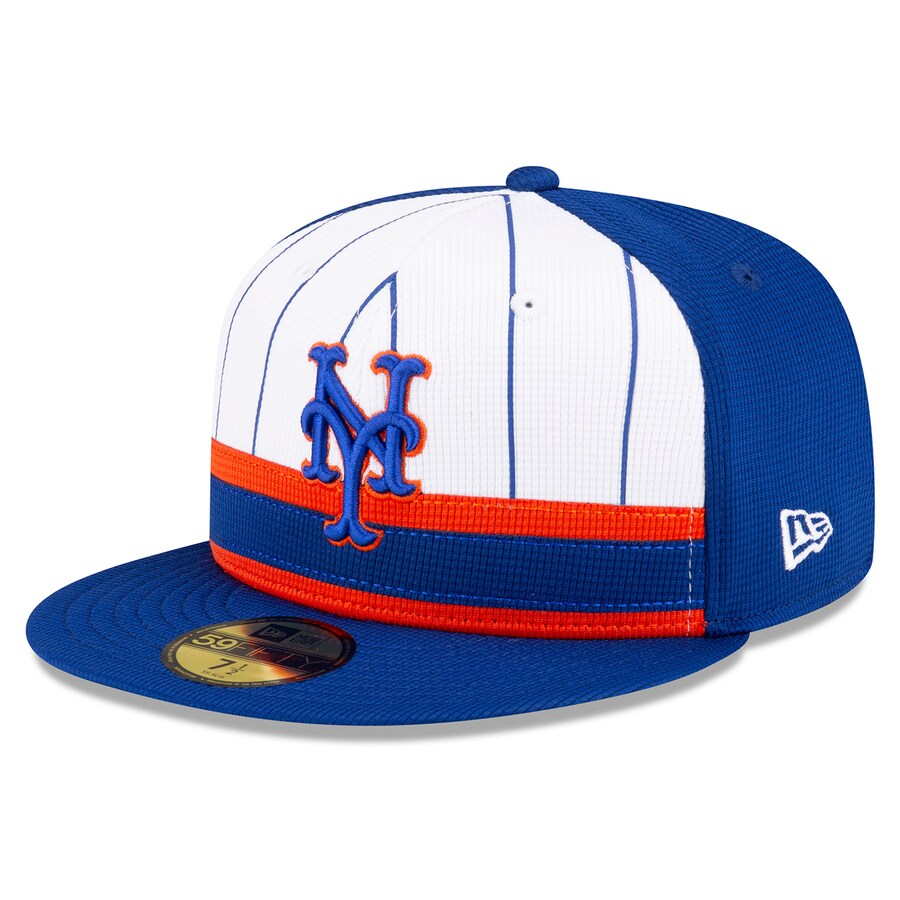 MLB メッツ キャップ 2024 バッティングプラクティス 59FIFTY Batting Practice ニューエラ/New Era ホワイト【nejp】