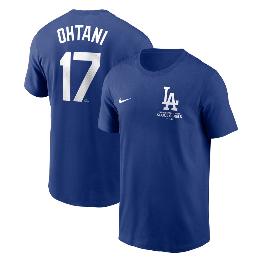 新品　MLB公式　ドジャース　NIKE 大谷翔平　Tシャツ 楽天市場】MLB 大谷翔平 ドジャース Tシャツ Women's レディース