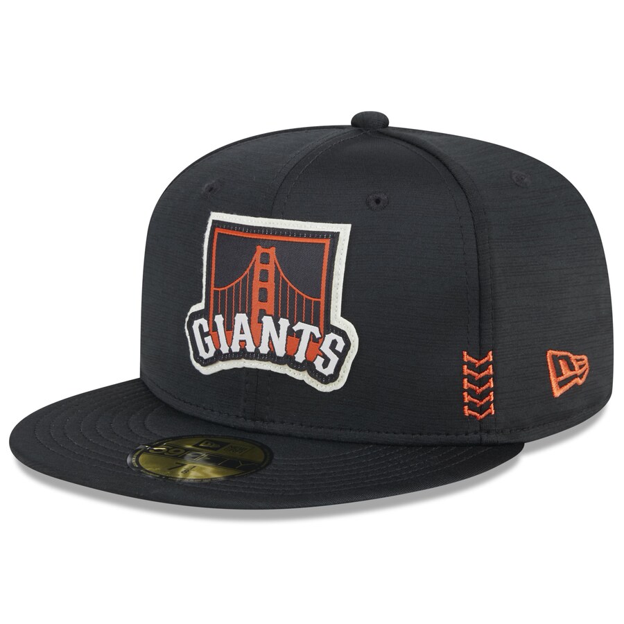 MLB サンフランシスコ・ジャイアンツ キャップ 2024 クラブハウス Clubhouse 59FIFTY Fitted Hat ニューエラ/New Era ブラック