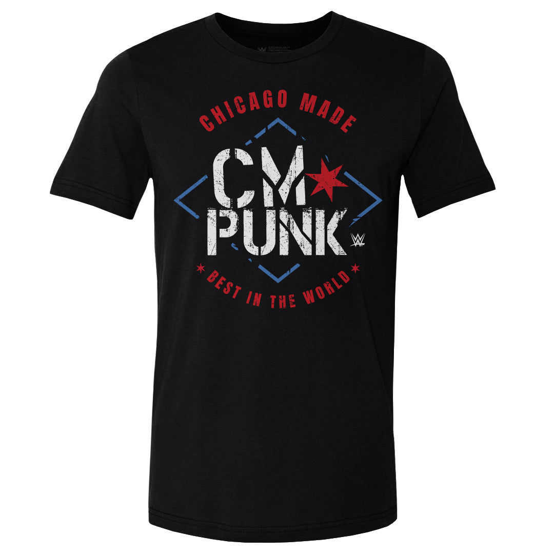 楽天市場】WWE CMパンク Tシャツ Logo Flag WHT 500Level