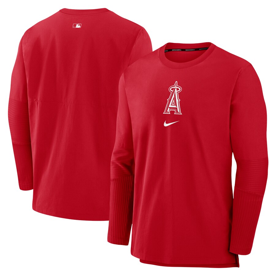 MLB エンゼルス ジャケット オーセンティックコレクション AC Pullover Jacket ナイキ/Nike レッド|MLB.NBAグッズショップ SELECTION