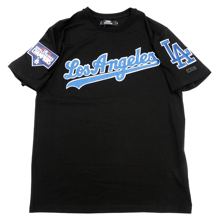 MLB ドジャース Tシャツ CLASSIC CHENILLE SJ TEE Pro Standard ブラック|MLB.NBAグッズショップ SELECTION