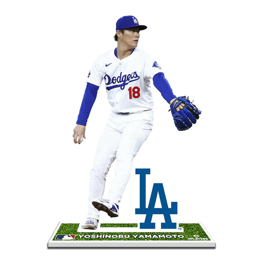 MLB 山本由伸 ドジャース フォトスタンド スタンディー Player Standee Figurine UPI Marketing oh24gd|MLB.NBAグッズショップ SELECTION