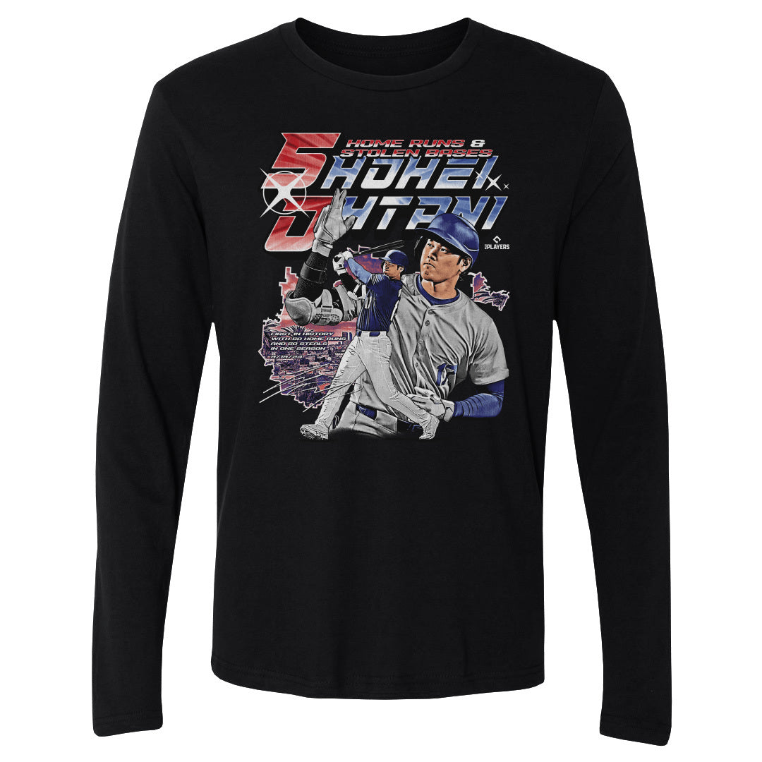 ドジャーズ大谷選手　長袖Tシャツ 楽天市場】50/50 ドジャース 大谷翔平 長袖Tシャツ 大谷 Ohtani