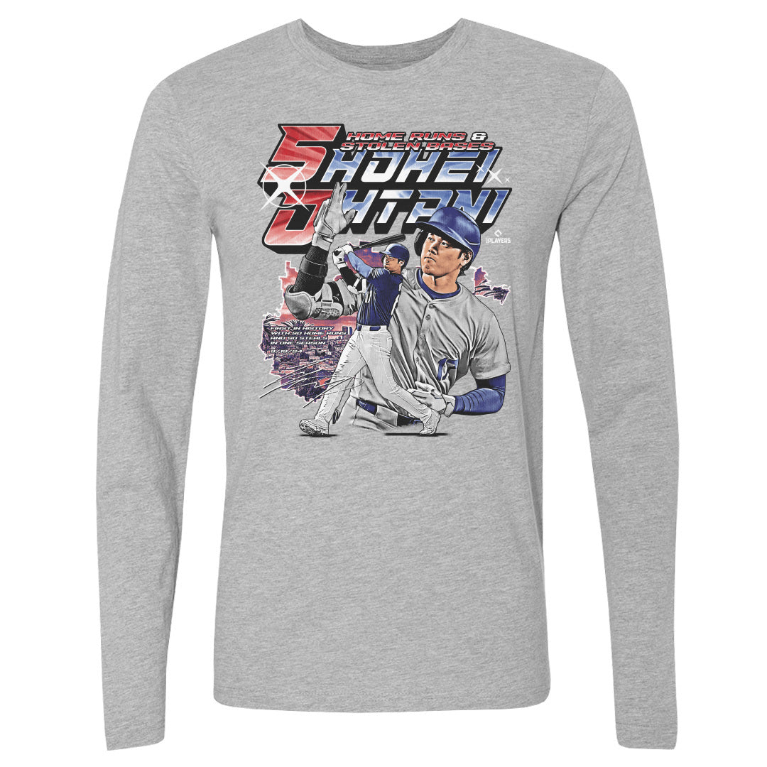 楽天市場】50/50 ドジャース 大谷翔平 長袖Tシャツ 大谷 Ohtani