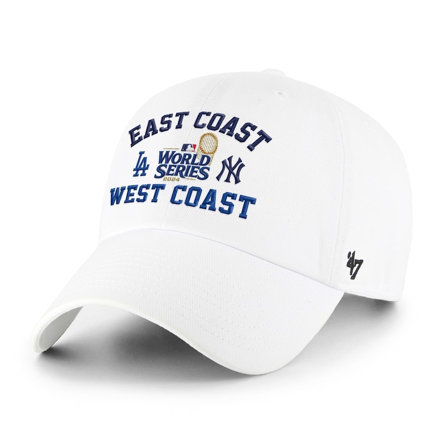 MLB ヤンキース VS ドジャース キャップ 2024 ワールドシリーズ進出記念 マッチアップ East Coast vs. West Coast Clean Up 47Brand 12,434円