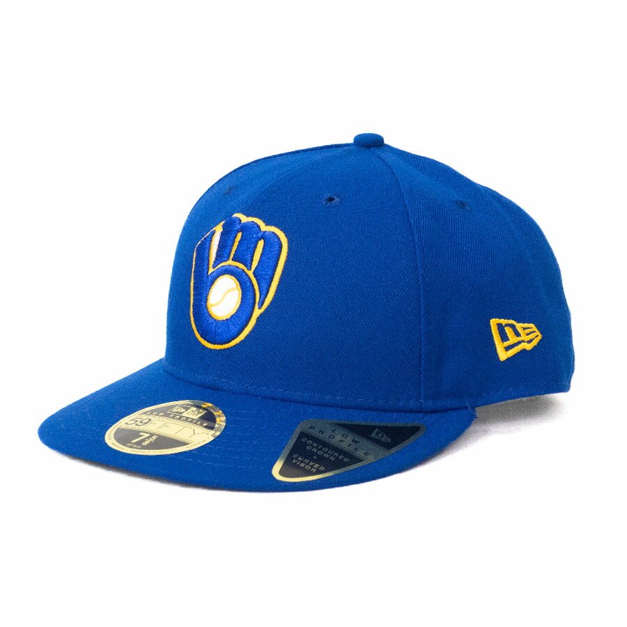 MLB ブリュワーズ 旗がしら 【廃盤ひな形】2017 Authentic Collection On-Field Low Profile 59FIFTY ニュー内鰓/New Era オルタネート