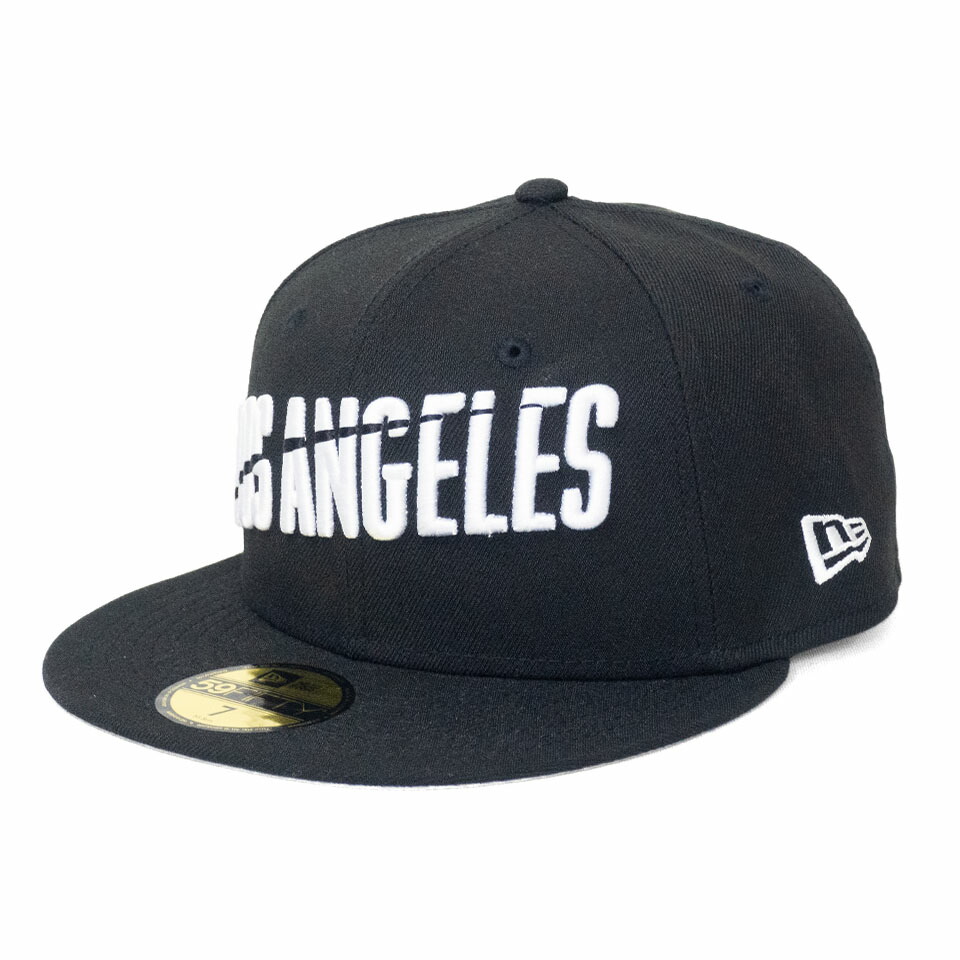 MLB ドジャース キャップ 【海外版】2024 シティーコネクト 59FIFTY Fitted Hat ニューエラ/New Era ブラック ホワイト|MLB.NBAグッズショップ SELECTION