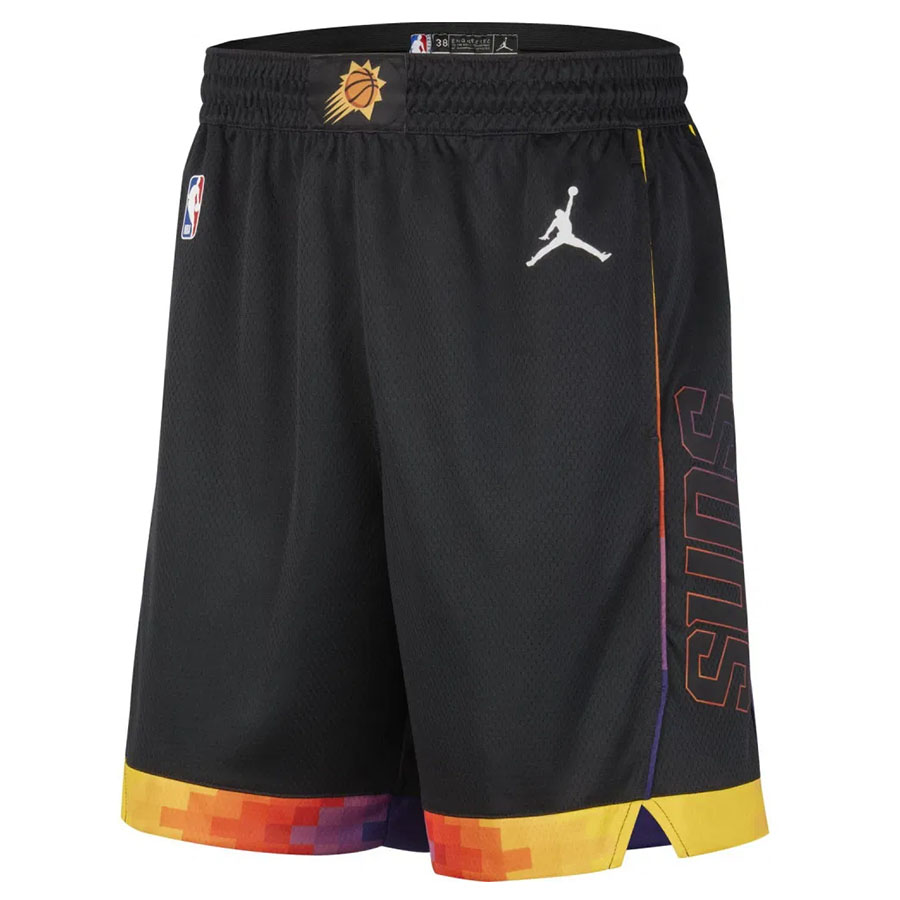 NBA フェニックス・サンズ ショーツ ハーフパンツ ステートメント スウィングマン Swingman ジョーダンブランド ブラック ホワイト