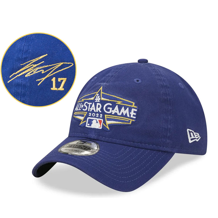 MLB 大谷翔平 ドジャース キャップ 【海外買付】オールスターゲーム2022 Core Classic 9TWENTY サイン刺繍 ニューエラ/New Era ロイヤル｜MLB.NBAグッズショップ　SELECTION 18,885円