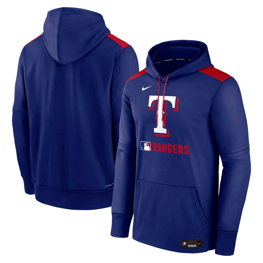 MLB レンジャーズ パーカー 【海外モデル】オーセンティックコレクション パフォーマンス プルオーバー ナイキ/Nike ロイヤル
