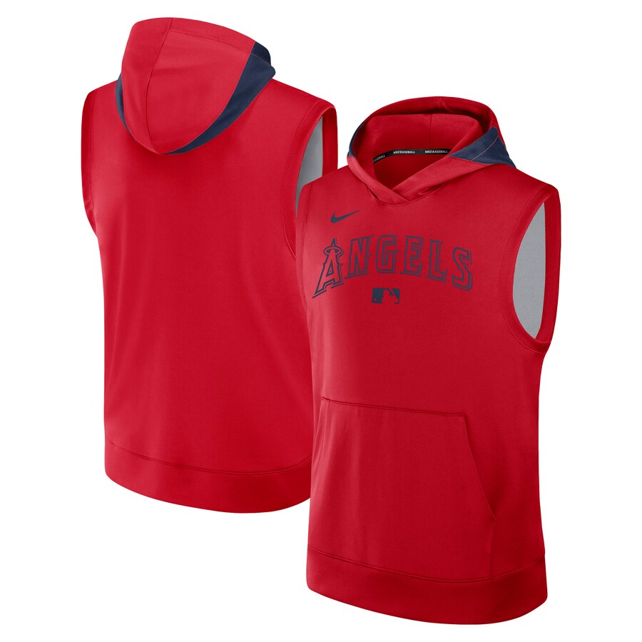 NIKE - サイズL ドジャース オーセンティック スリーブレス パフォーマンス フーディー NIKE - サイズL ドジャース オーセンティック スリーブレス