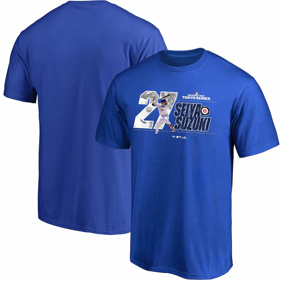 楽天市場】MLB 鈴木誠也 カブス Tシャツ 【海外版】東京シリーズ