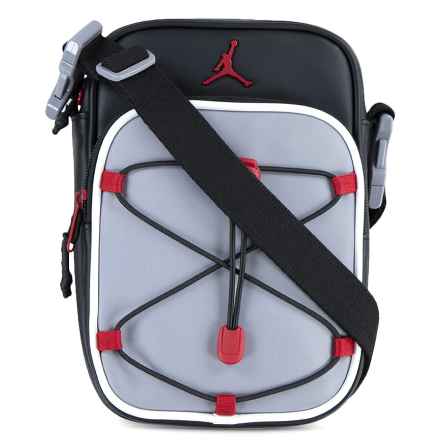 Jordan 肩先合財袋 ジョーダンブランド名 AJ Festival Bag ナイキ/Nike 薄墨色