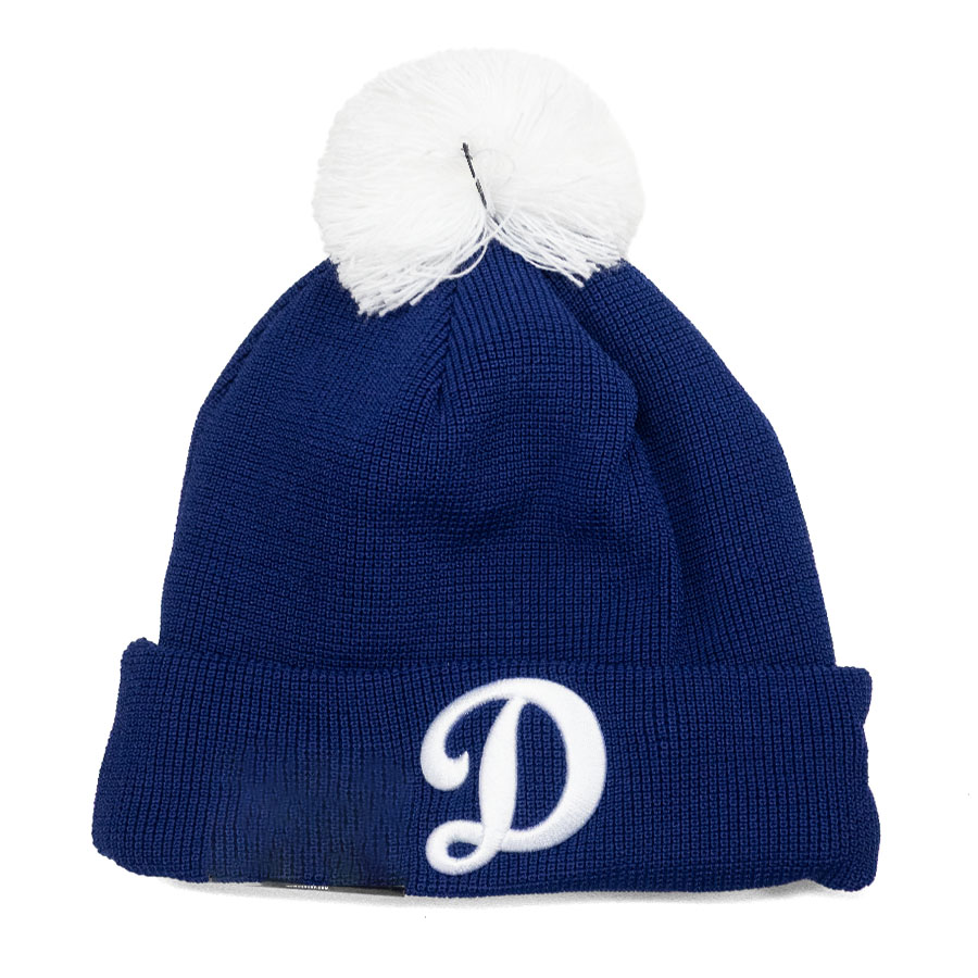 MLB ドジャース ニットキャップ 【海外版】2025 バッティングプラクティス Knit ホーム ニューエラ/New Era ロイヤル