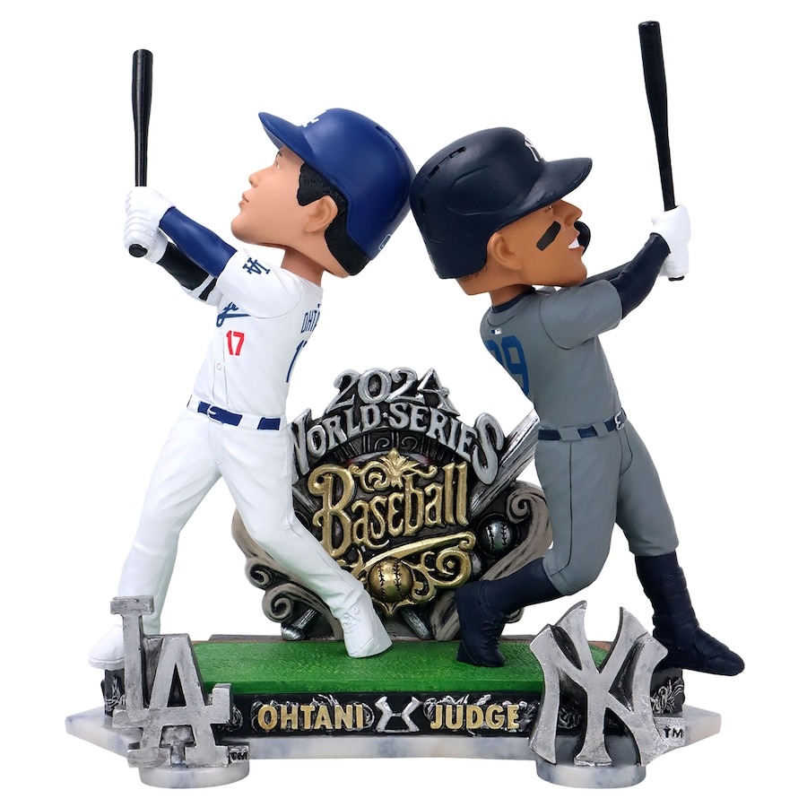 MLB 大谷翔平 vs アーロン・ジャッジ ヤンキース ドジャース ボブルヘッド 【2024個限定】ワールドシリーズ2024 開催記念 FOCO|MLB.NBAグッズショップ SELECTION