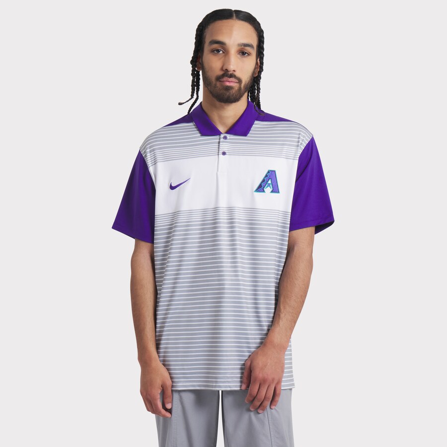 MLB ダイヤモンドバックス ポロシャツ 2025 シティーコネクト Legacy Icon Vapor Performance Polo ナイキ/Nike ホワイト