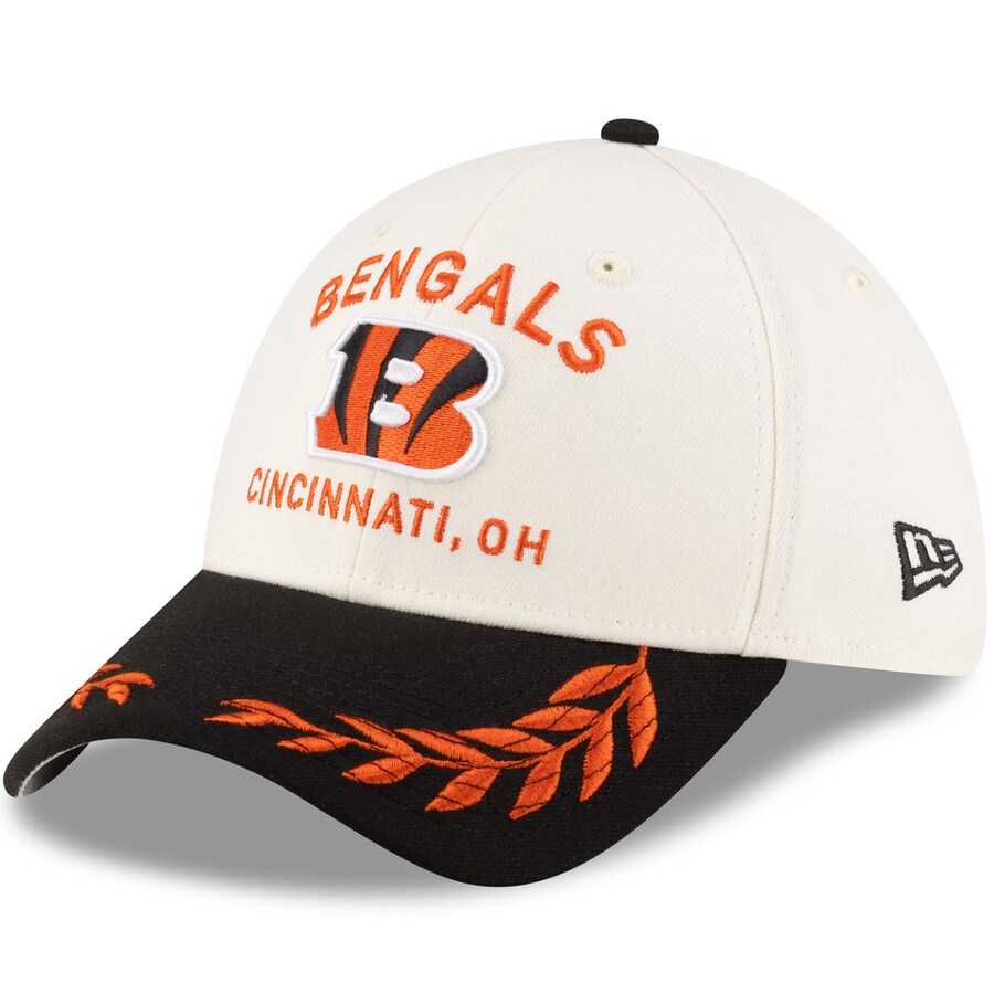 NFL ベンガルズ キャップ 2025 NFL ドラフト 39THIRTY Flex Hat ニューエラ/New Era クリーム/ブラック