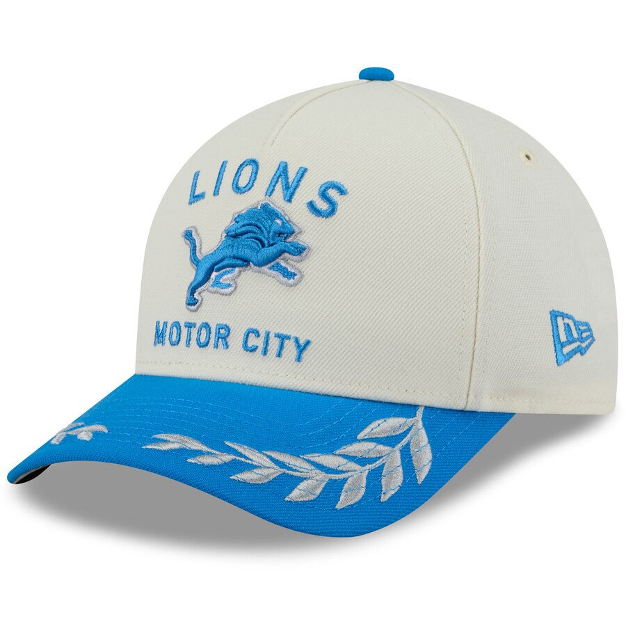NFL ライオンズ キャップ 2025 NFL ドラフト 9FORTY A-Frame M-Crown Adjustable Hat ニューエラ/New Era クリーム/ブルー