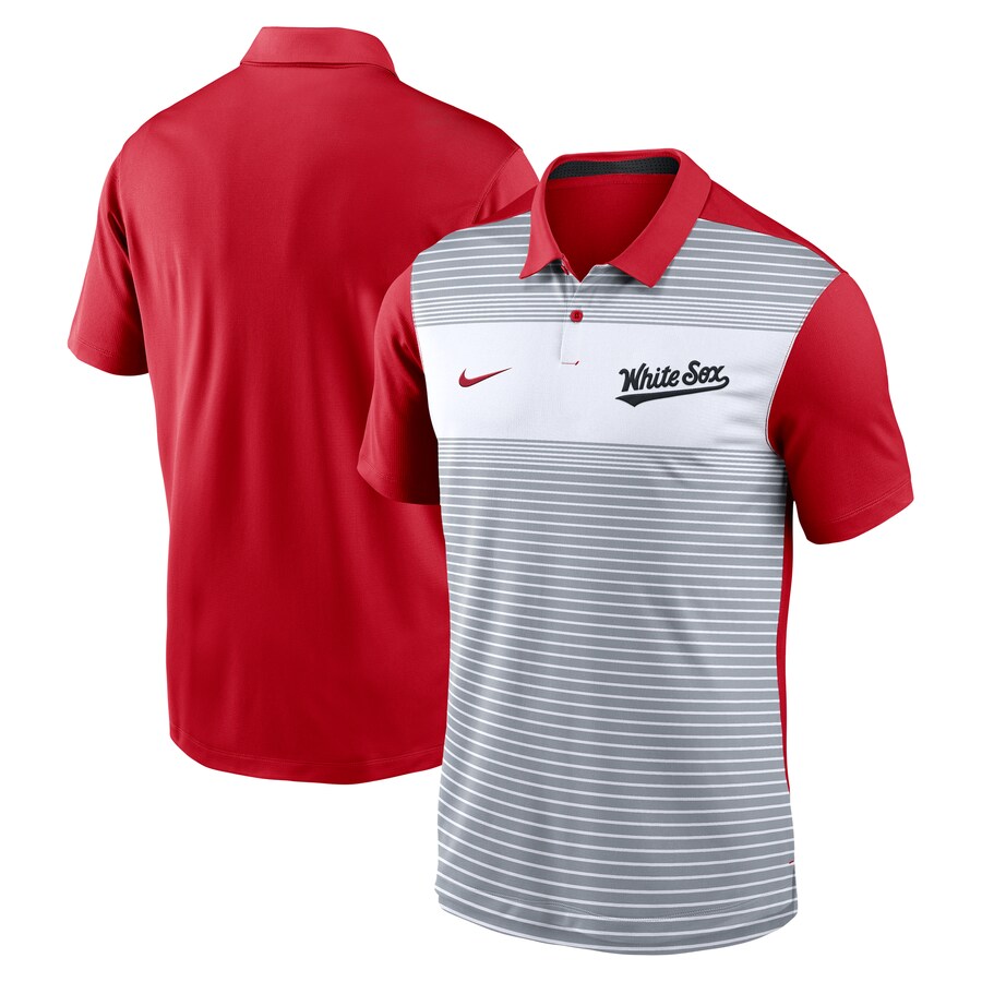 MLB ホワイトソックス ポロシャツ 2025 シティーコネクト Fashion Legacy Icon Vapor Polo ナイキ/Nike ホワイト レッド