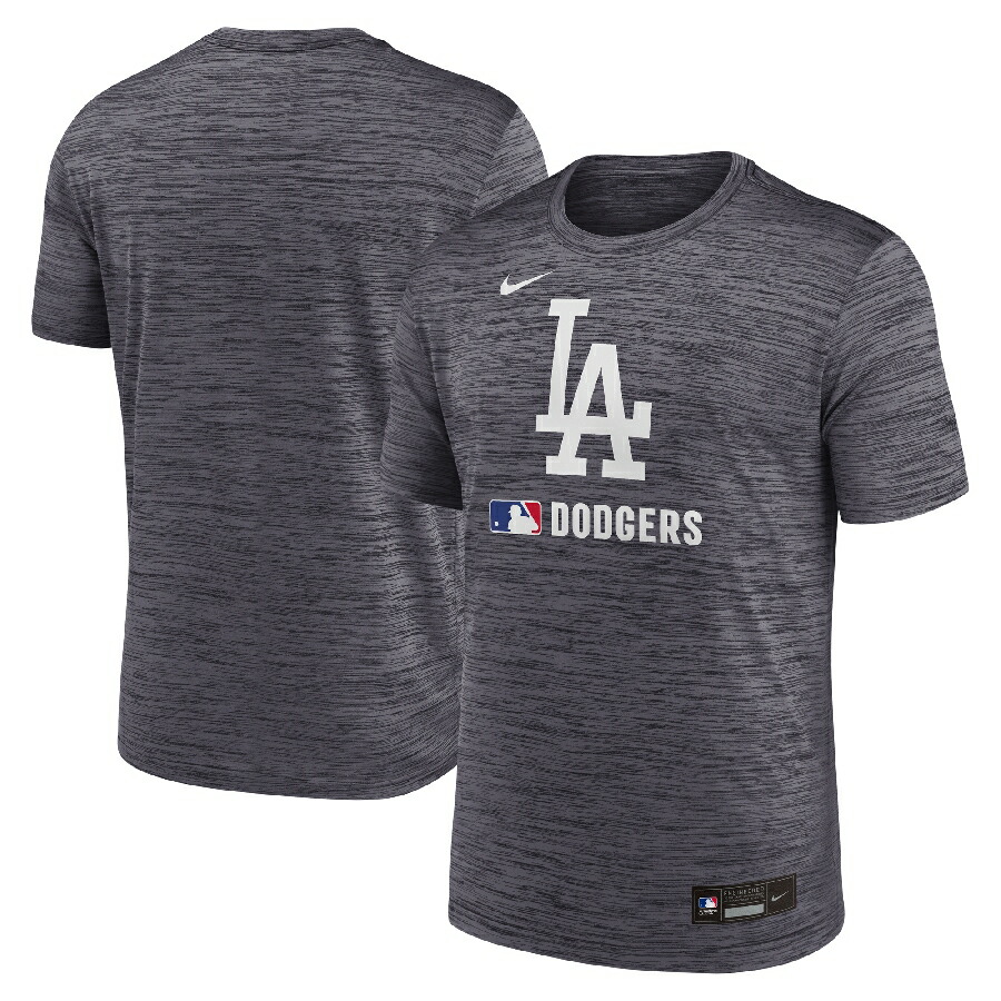 海外L：ドジャース オーセンティックコレクション　プラクティスTシャツ 海外L：ドジャース オーセンティックコレクション プラクティスT