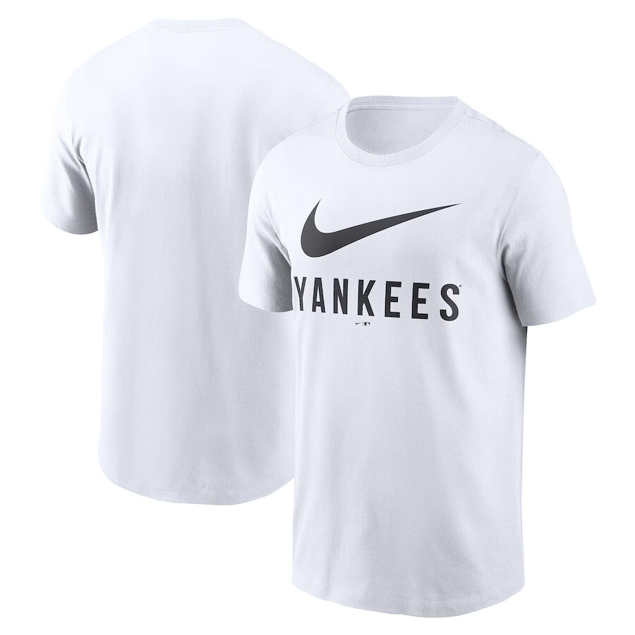 MLB ヤンキース Tシャツ Swoosh Cotton Tee ナイキ/Nike ホワイト