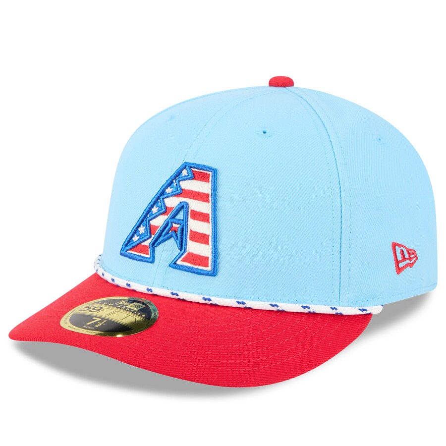 MLB ダイヤモンドバックス キャップ 2025 独立記念 Fourth of July Low Profile 59FIFTY Fitted ニューエラ/New Era