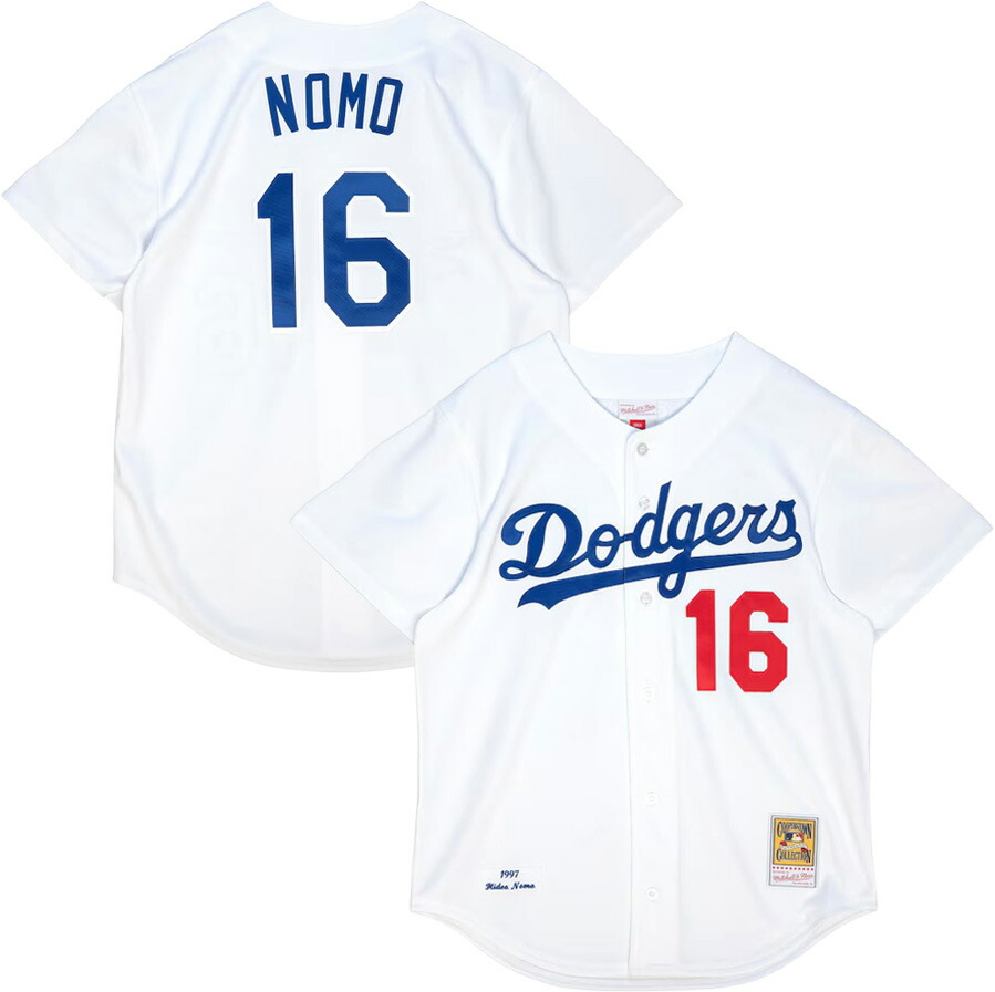 ラッセルアスレティック ドジャース野茂英雄ユニフォーム(ホワイト/ＸＬ) 楽天市場】MLB 野茂 英雄 ドジャース ユニフォーム クーパーズ