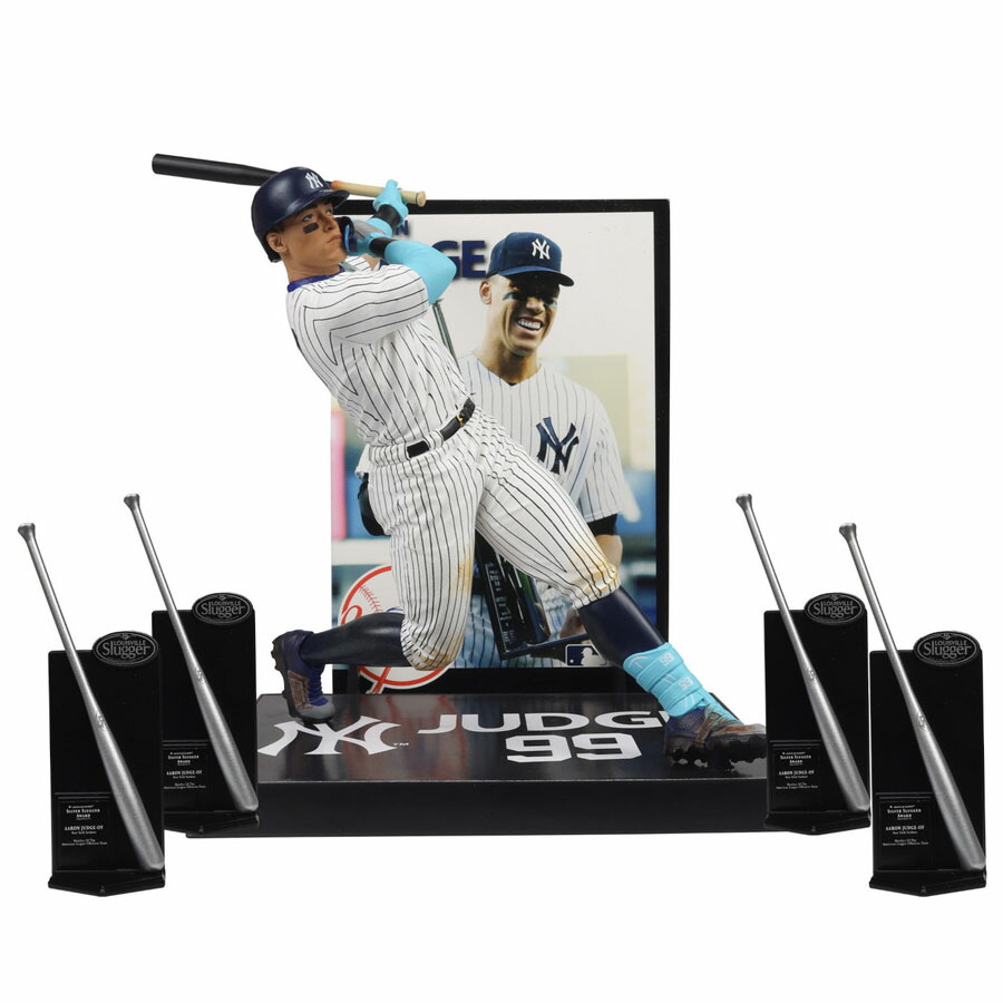 アーロン・ジャッジ フィギュア Game Changers Aaron Judge New York Yankees Series 1 GameChangers 6