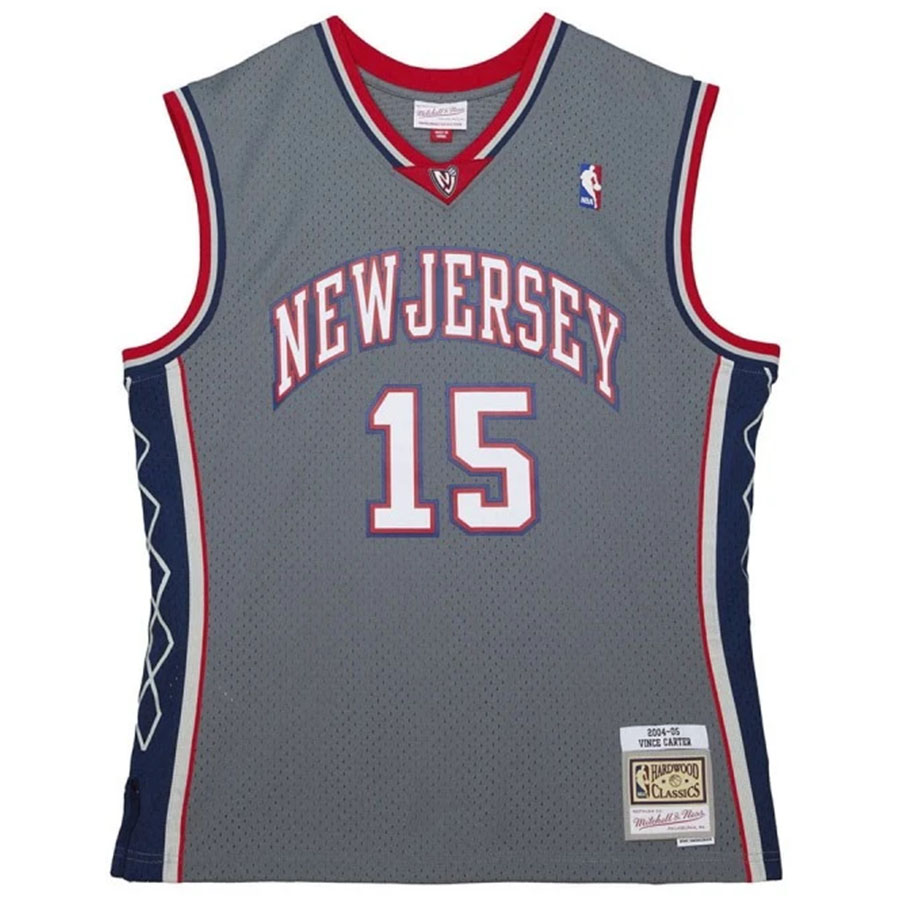 NBA ヴィンス・カーター ニュージャージー・ネッツ ユニフォーム 復刻 スウィングマン (2004-05) ミッチェル＆ネス/Mitchell & Ness｜MLB.NBAグッズショップ　SELECTION 22,548円