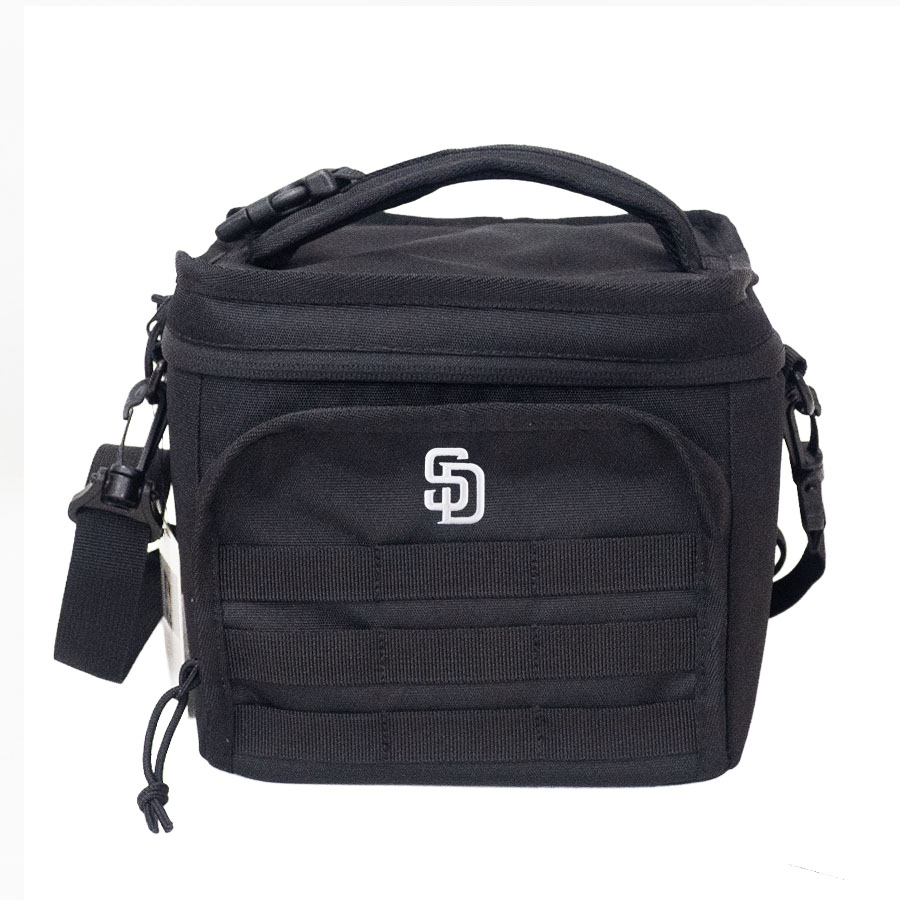 MLB パドレス ショルダーバッグ 保冷 クーラーバッグ イーカム/E-come ブラック