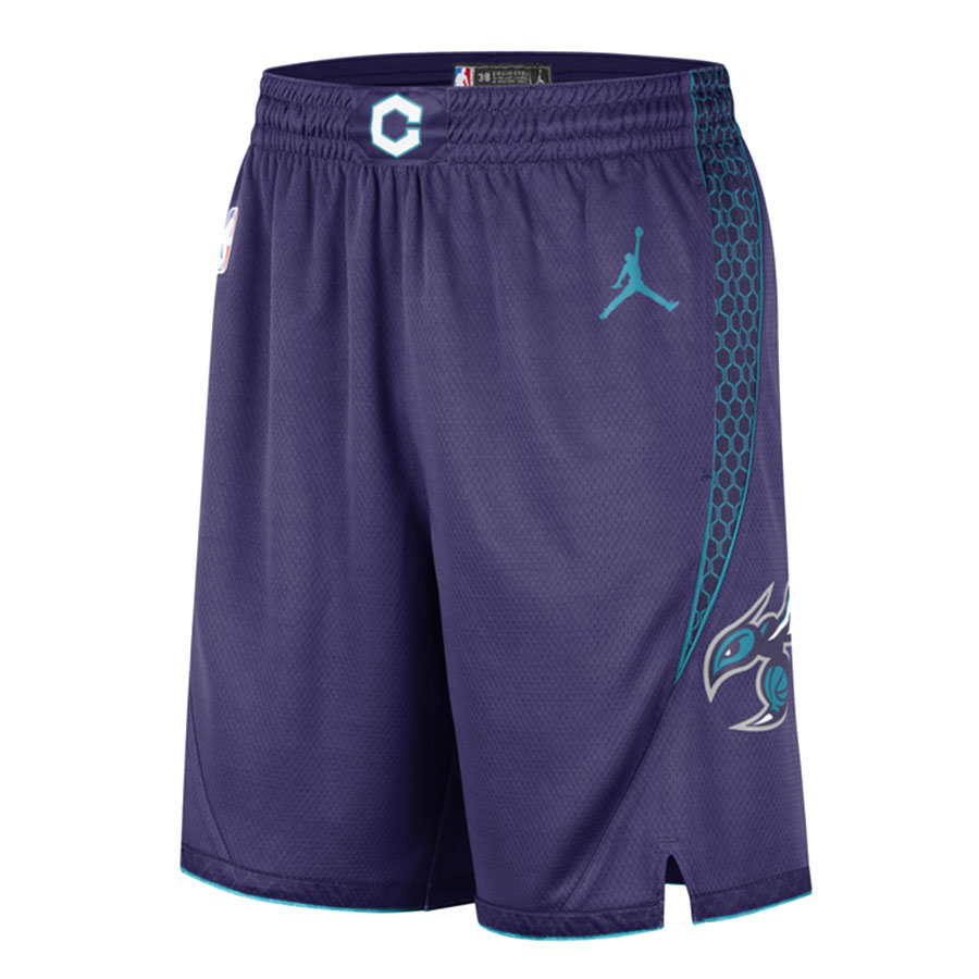 NBA シャーロット・ホーネッツ ショーツ ステートメント エディション スウィングマン Shorts ハーフパンツ ナイキ/Nike パープル