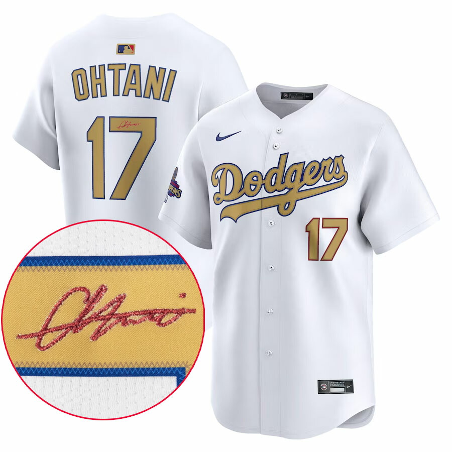 【希少品】大谷翔平 エリートジャージー ゴールド ユニフォーム 44 ドジャース 正規品希少レア品 】 大谷翔平 エリートジャージー ゴールド