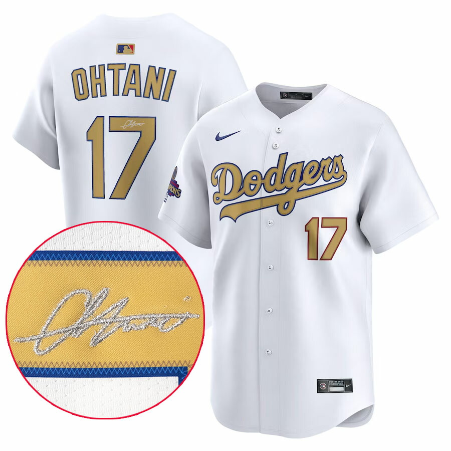 【新品】大谷翔平 OHTANI デニムジャケットデザインユニフォーム XL 楽天市場】50/50 在庫あり/即納 ドジャース 大谷翔平