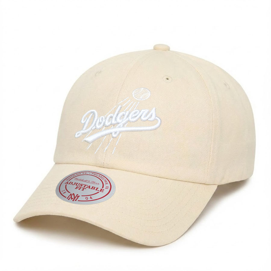 MLB ドジャース キャップ 【現地買付】Primary Logo Adj Hat ミッチェル&ネス/Mitchell & Ness ナチュラルハット|MLB.NBAグッズショップ SELECTION
